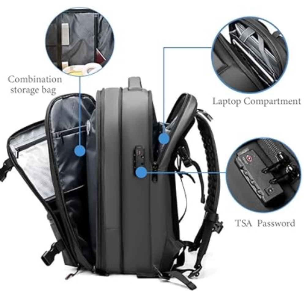 Backpack with Vacuum Compression