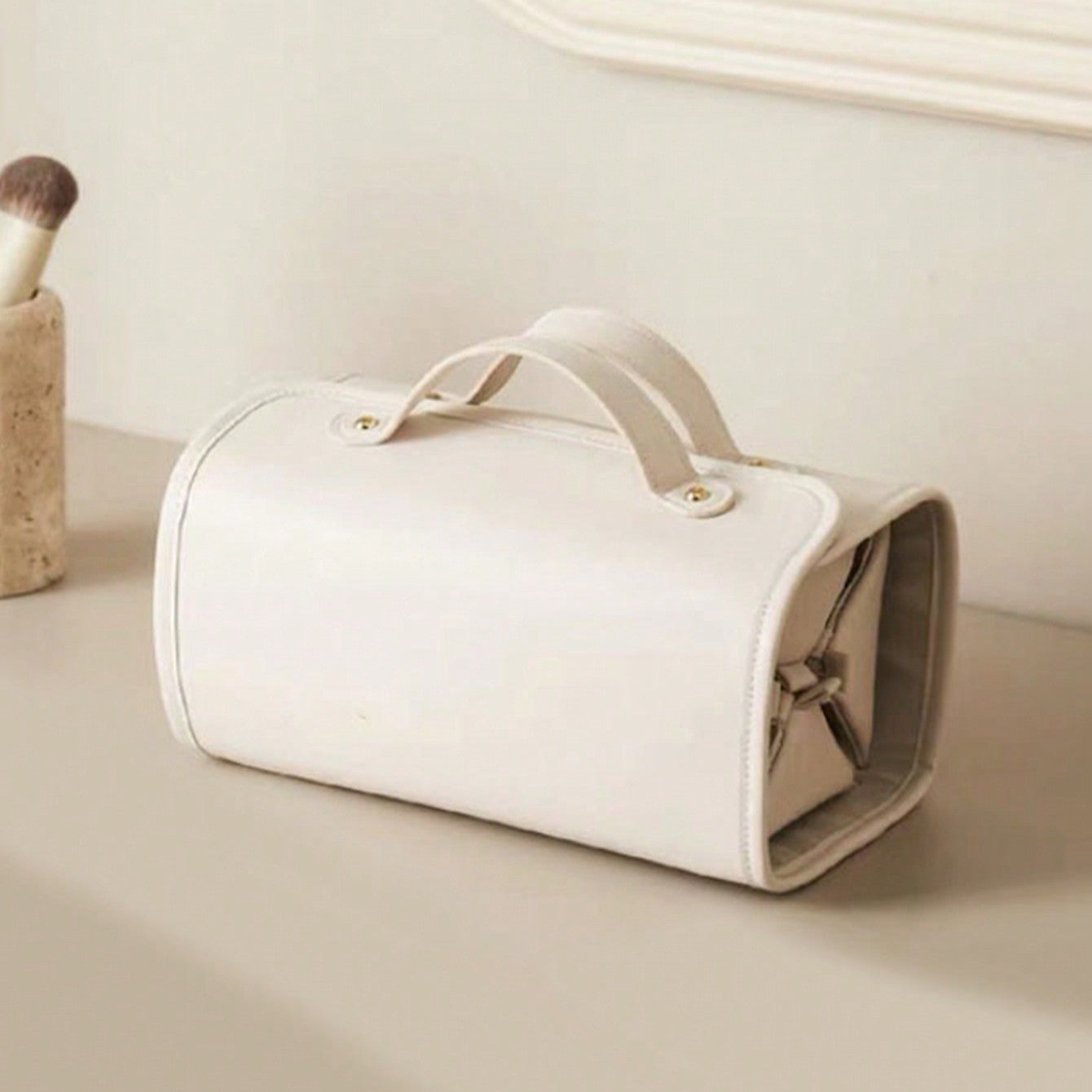 Leather Cosmetic Bag